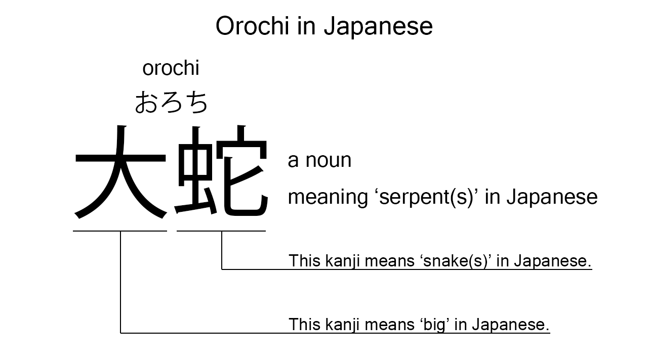 orochi in japanese