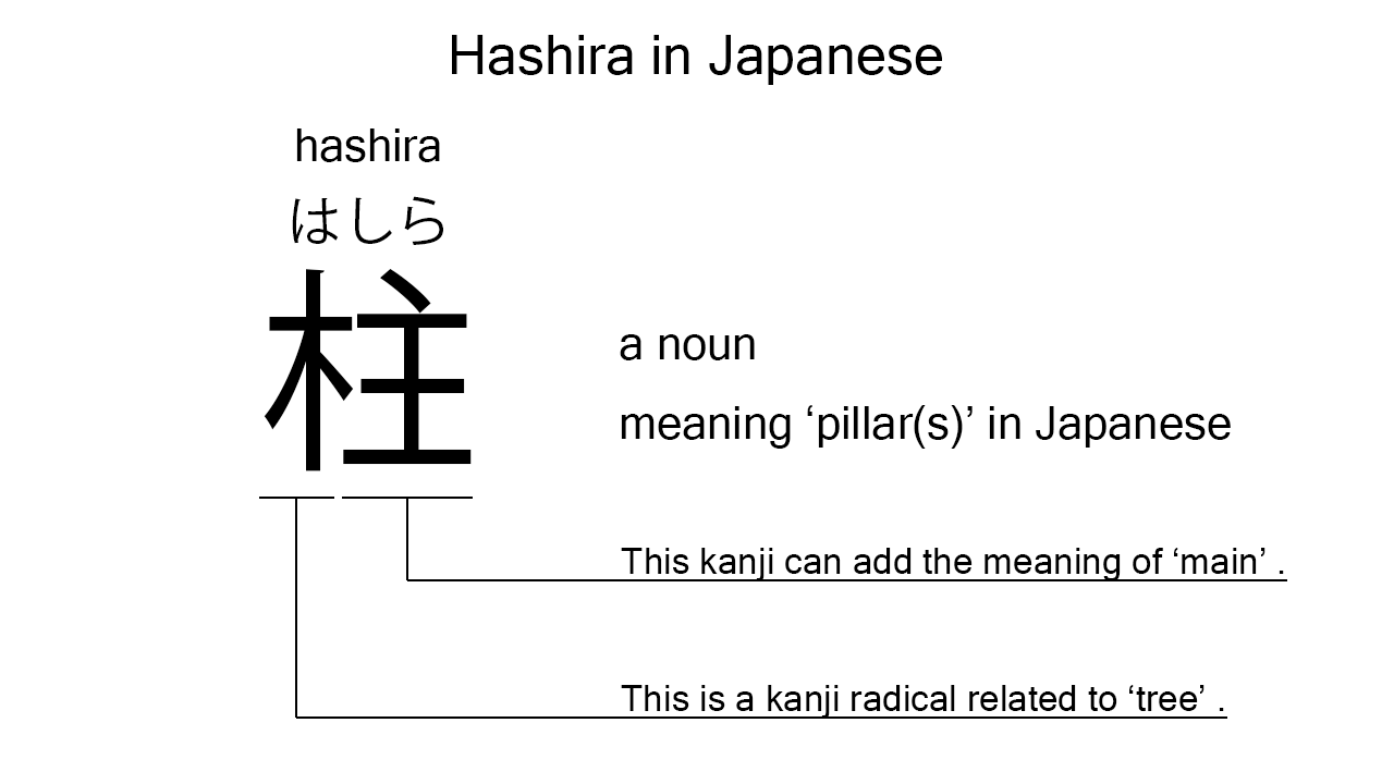 hashira in japanese
