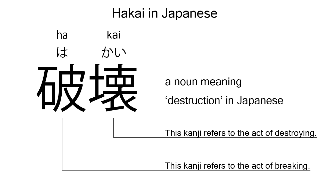 hakai in japanese